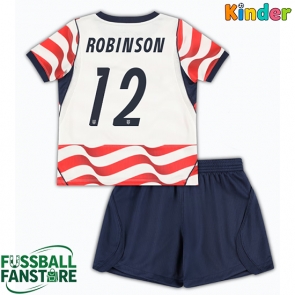 Vereinigte Staaten Miles Robinson #12 Replik Heimtrikot Kinder WM 2026 Kurzarm (+ Kurze Hosen)